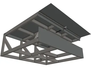 Leveling Platform 3D Model preview