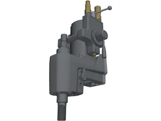 Husqvarna Drillmotor DM406 3D Model preview