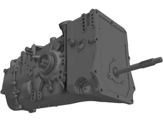 Gearbox Sadev FTR 200 3D Model preview