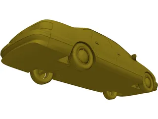 Taxi USA 3D Model preview