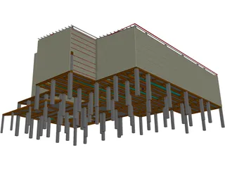 Bargir Factory 3D Model preview
