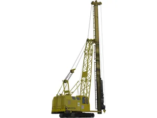 TAKRAF RDK 250.1 Crane 3D Model preview