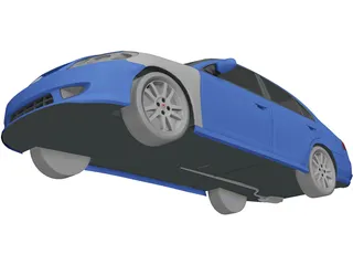 Honda Civic (2005) 3D Model preview