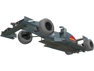 HRT F1 (2010) 3D Model preview