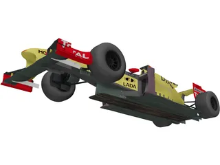 Renault R30 F1 (2010) 3D Model preview