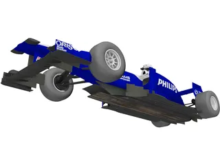 Williams FW32 F1 (2010) 3D Model preview