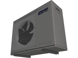 Air Conditioner 3D Model preview