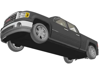 GMC Sierra (2007) 3D Model preview