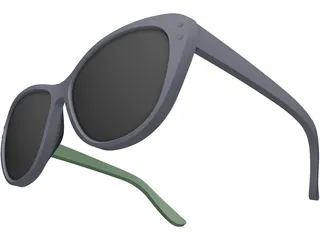 Glasses 3D Model preview