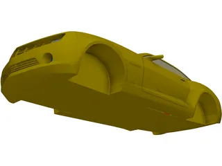 Chevrolet Camaro Body (2011) 3D Model preview