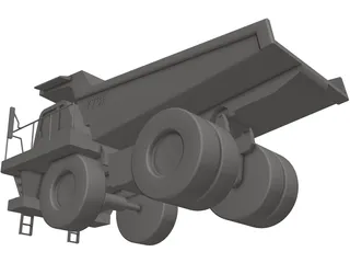 Caterpillar 773F 3D Model preview