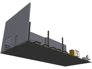 Benchroom 3D Model preview