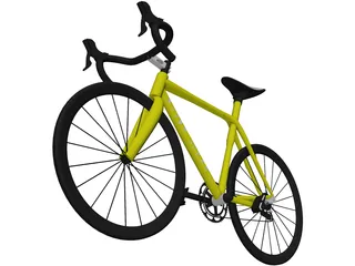 Bicycle 3D Model preview