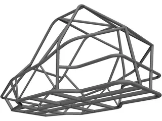 Frame Buggy 3D Model preview