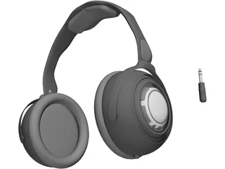 Headphones 3D Model preview