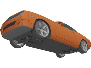 Dodge Challenger (2007) 3D Model preview