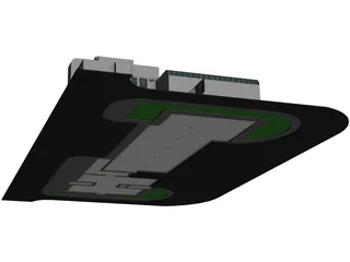 Post Office 3D Model preview