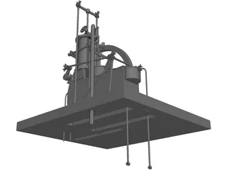 Watt Machine 3D Model preview