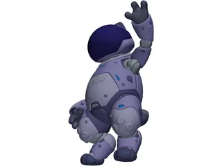 FARO Robot 3D Model preview