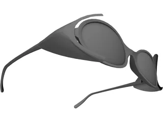 Sunglasses Skiglasses 3D Model preview