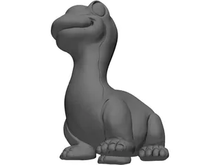 Dino 3D Model preview