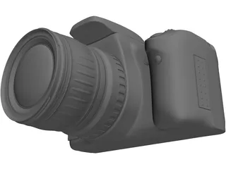Canon EOS 400D 3D Model preview