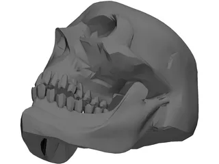 Skull Hell 3D Model preview