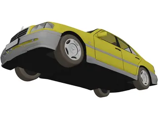 Mercedes-Benz C-class 3D Model preview