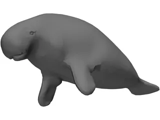 Manatee 3D Model preview
