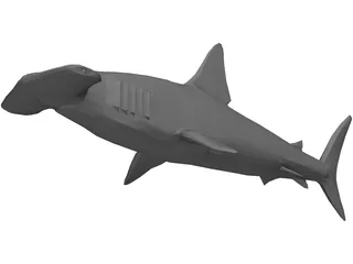 Shark 3D Model preview