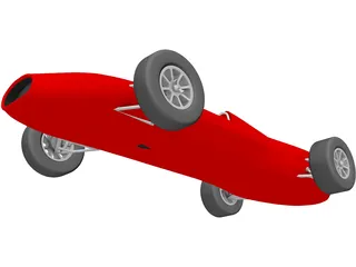 Cigar Car 3D Model preview