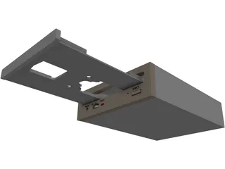 CD-ROM 3D Model preview