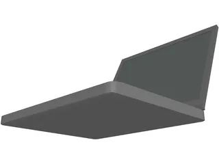 Notebook 3D Model preview