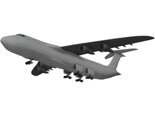 Lockheed C-5 Galaxy 3D Model preview
