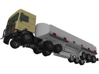 Fuel Tank 3D Model preview
