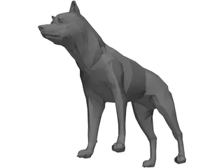 Coyote 3D Model preview