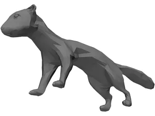 Ferret 3D Model preview