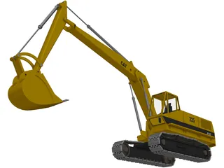 Caterpillar 3D Model preview