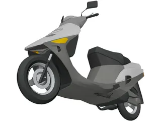 Scooter 3D Model preview