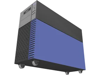 SUN Enterprise 3D Model preview