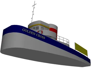 Tug 3D Model preview