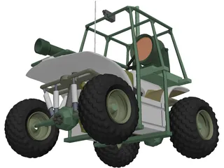 Firefly Robot 3D Model preview