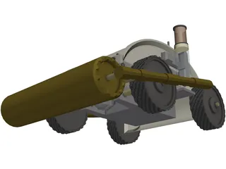 Minesweeper Robot 3D Model preview