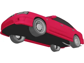 Subaru Legacy B4 3D Model preview