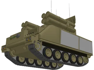 M-113 ADATS 3D Model preview