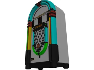Jukebox 3D Model preview