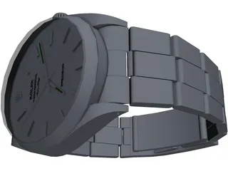 Rolex Watch 3D Model preview