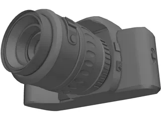 Pentax Photocamera (35mm) 3D Model preview