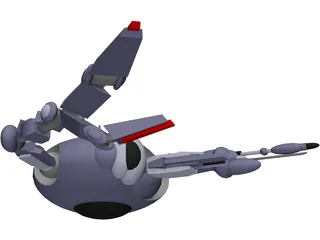 Robot 3D Model preview