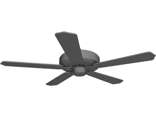 AZ Fan 3D Model preview